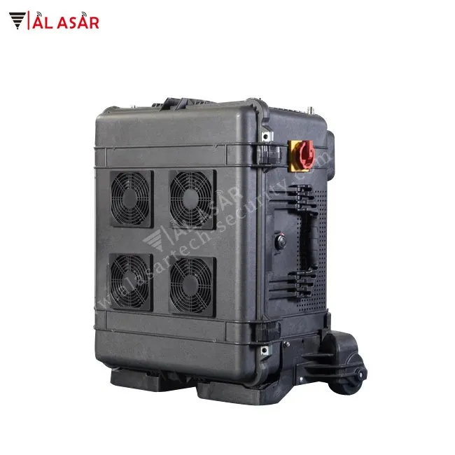 Sistema portátil de interferencia multibanda -Bomb